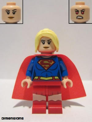 LEGO Minifigure-Supergirl-Dimensions / Super Heroes-DIM040-Creative Brick Builders
